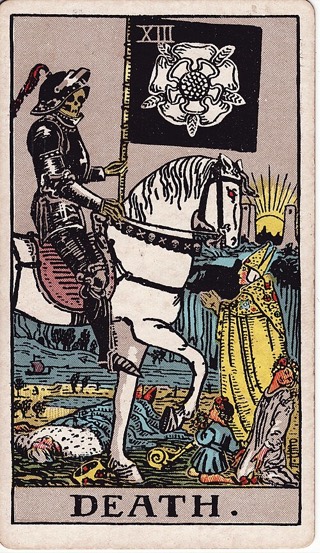 Death tarot card (Rider-Waite)