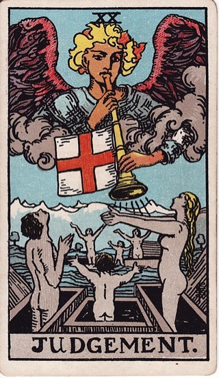 Judgement tarot card (Rider-Waite)