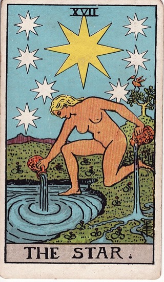 The Star tarot card (Rider-Waite)